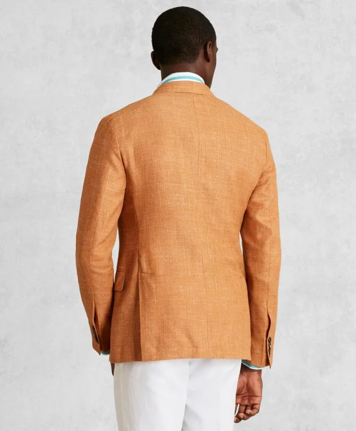 Brooks Brothers Sport Coats and Vests Golden Fleece WoolBlend Basketweave Sport Coat Rust 8211 Men Brooks Brothers Sport Coats and Vests Golden Fleece WoolBlend Basketweave Sport Coat Rust 8211 Men