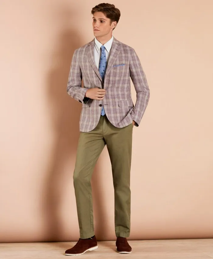 Brooks Brothers Sport Coats and Vests Plaid Linen Sport Coat Lavender 8211 Men Brooks Brothers Sport Coats and Vests Plaid Linen Sport Coat Lavender 8211 Men