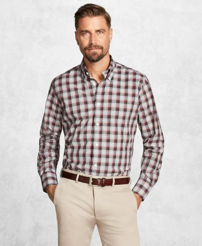 Brooks Brothers Sport Shirts Golden Fleece Regent Fit MultiPlaid Flannel Sport Shirt Multi 8211 Men Brooks Brothers Sport Shirts Golden Fleece Regent Fit MultiPlaid Flannel Sport Shirt Multi 8211 Men