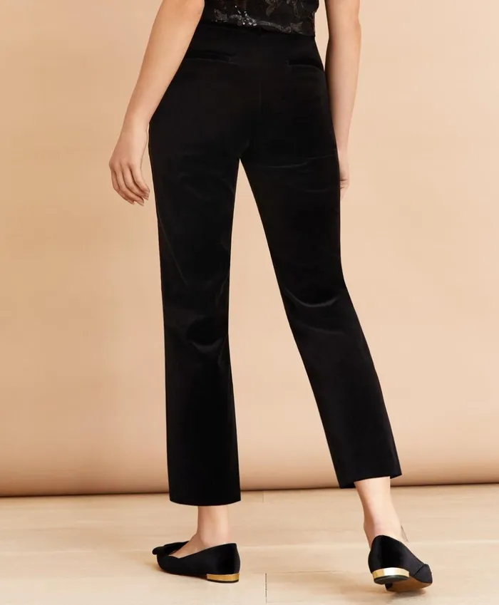 Brooks Brothers Suit Separates Velvet Ankle Pants Black 8211 Women Brooks Brothers Suit Separates Velvet Ankle Pants Black 8211 Women