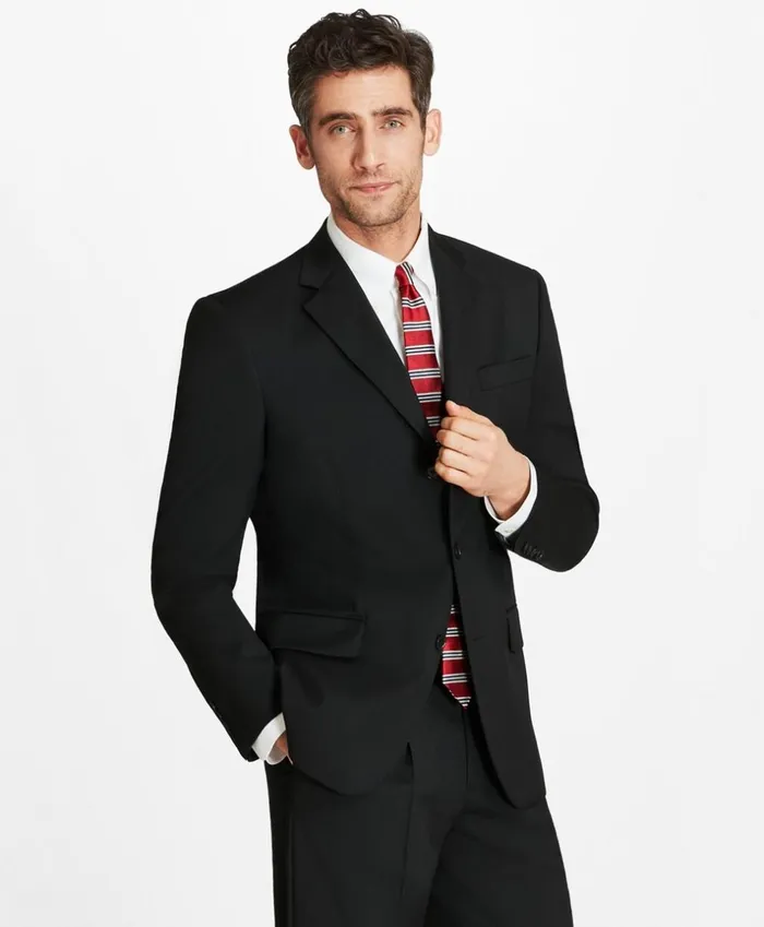 Brooks Brothers Suits Madison Fit ThreeButton 1818 Suit Black 8211 Men Brooks Brothers Suits Madison Fit ThreeButton 1818 Suit Black 8211 Men