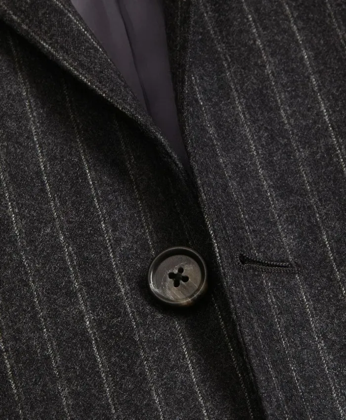 Brooks Brothers Suits Milano Fit Pinstripe 1818 Suit Charcoal 8211 Men Brooks Brothers Suits Milano Fit Pinstripe 1818 Suit Charcoal 8211 Men