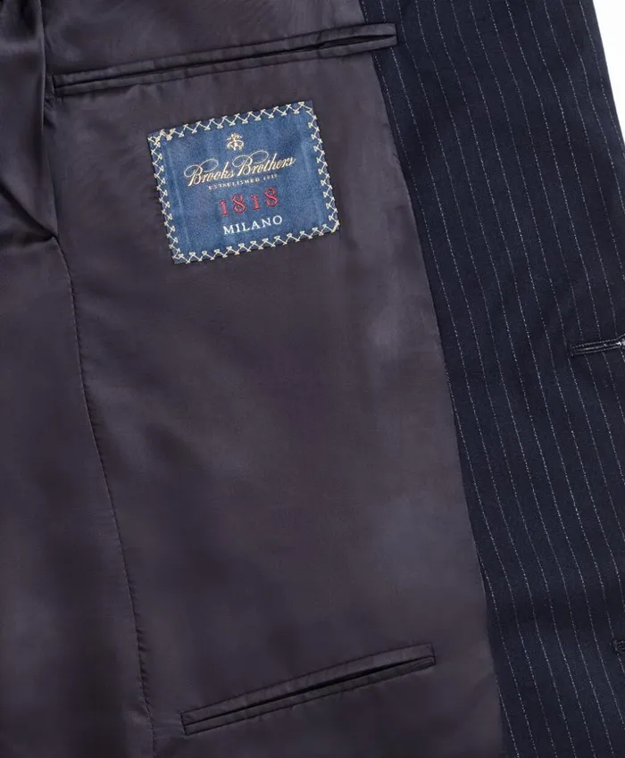 Brooks Brothers Suits Milano Fit Pinstripe 1818 Suit Navy 8211 Men Brooks Brothers Suits Milano Fit Pinstripe 1818 Suit Navy 8211 Men