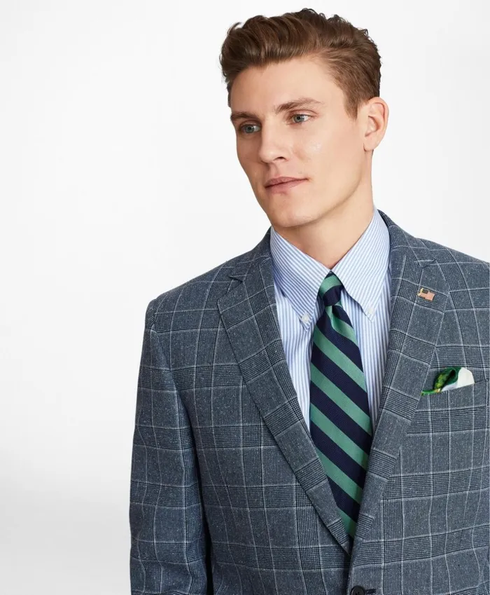 Brooks Brothers Suits Regent Fit Combo Check 1818 Suit Blue 8211 Men Brooks Brothers Suits Regent Fit Combo Check 1818 Suit Blue 8211 Men