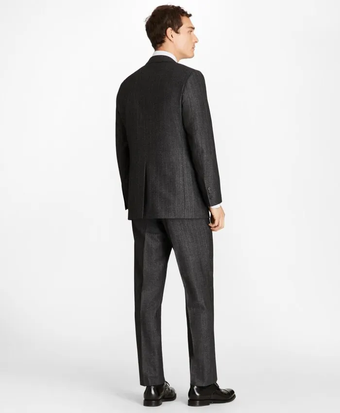 Brooks Brothers Suits Regent Fit Herringbone 1818 Suit Blackwhite 8211 Men Brooks Brothers Suits Regent Fit Herringbone 1818 Suit Blackwhite 8211 Men
