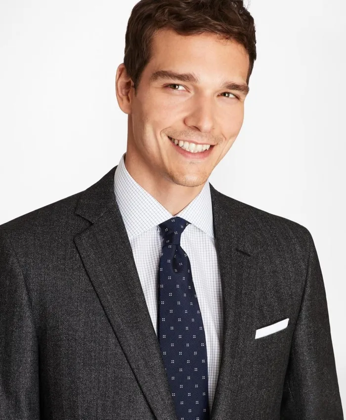 Brooks Brothers Suits Regent Fit Herringbone 1818 Suit Blackwhite 8211 Men Brooks Brothers Suits Regent Fit Herringbone 1818 Suit Blackwhite 8211 Men