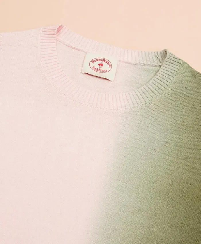 Brooks Brothers Sweaters Cotton Ombre Crewneck Sweater Pinkgreen 8211 Men Brooks Brothers Sweaters Cotton Ombre Crewneck Sweater Pinkgreen 8211 Men