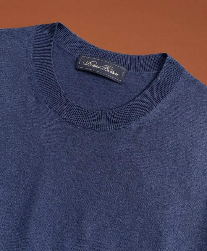 Brooks Brothers Sweaters Golden Fleece ShortSleeve Silk Sweater Blue 8211 Men Brooks Brothers Sweaters Golden Fleece ShortSleeve Silk Sweater Blue 8211 Men