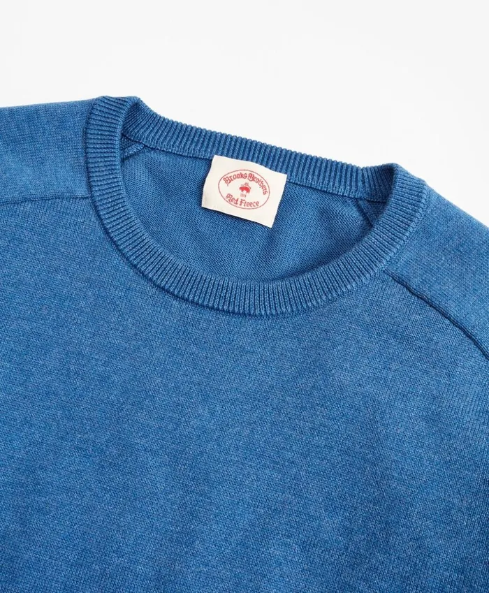 Brooks Brothers Sweaters Performance Series COOLMAX Crewneck Sweater Blue 8211 Men