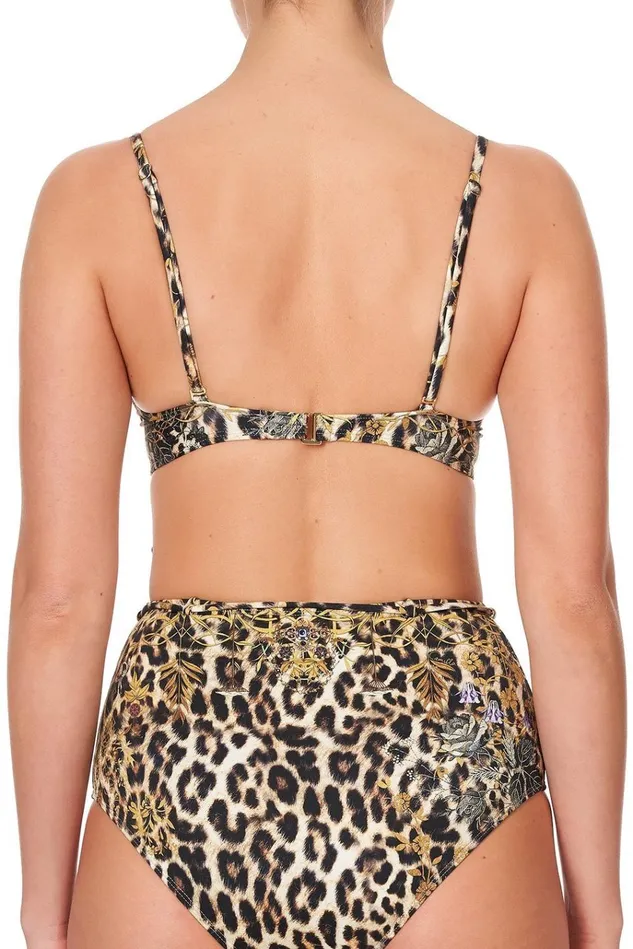 Camilla Bikinis Women Moulded Plunge Bra Nomadic Nymph