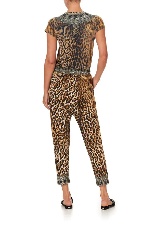 Camilla Loungewear Women Rib Waist Relaxed Pant Ruler Of The Underworld