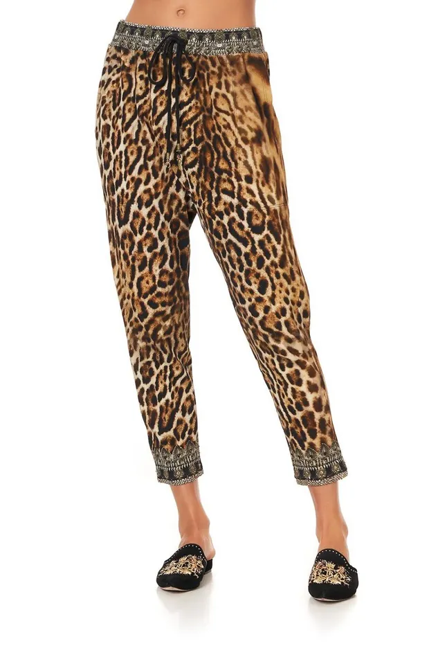 Camilla Loungewear Women Rib Waist Relaxed Pant Ruler Of The Underworld