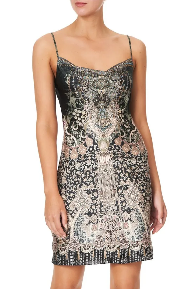 Camilla Party Dresses Women Short Bias Slip Dust Her Off