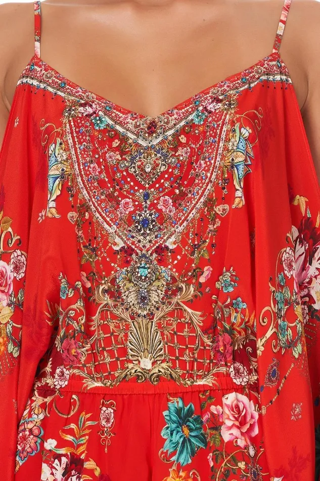Camilla Playsuits and Jumpsuits Women Drop Shoulder Playsuit Cameos Can Can