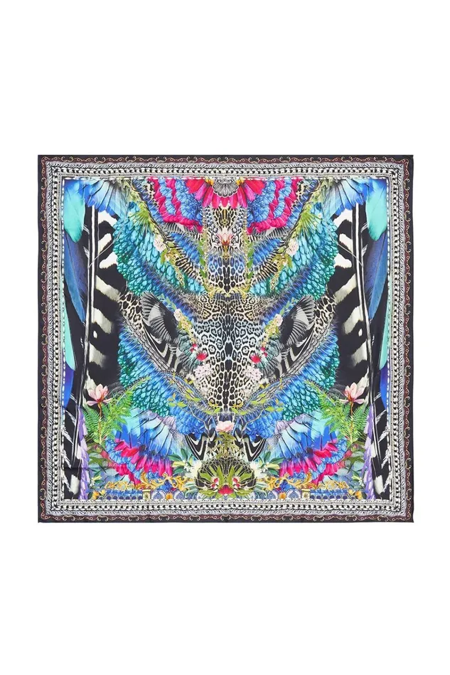 Camilla Scarves Women Large Square Scarf Cafe Nairobi