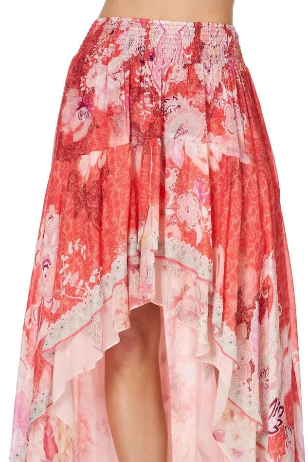 Camilla Skirts Women Skirt With Double Layer Hem Palace Muse