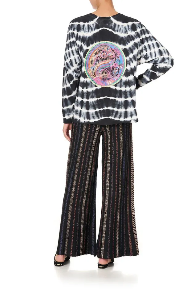 Camilla Tees Women Long Sleeve Loose Tee Swinging Sixties