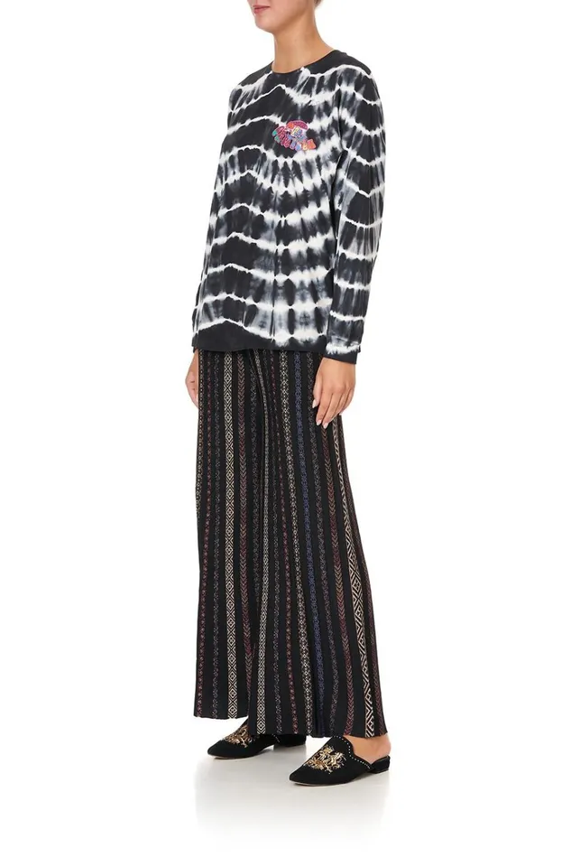 Camilla Tees Women Long Sleeve Loose Tee Swinging Sixties