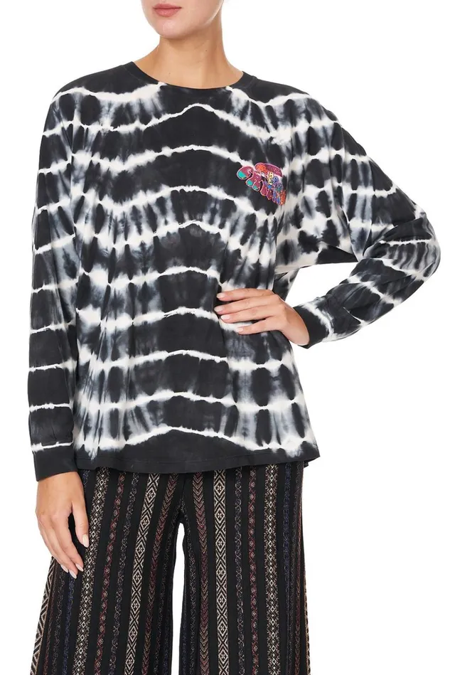 Camilla Tees Women Long Sleeve Loose Tee Swinging Sixties