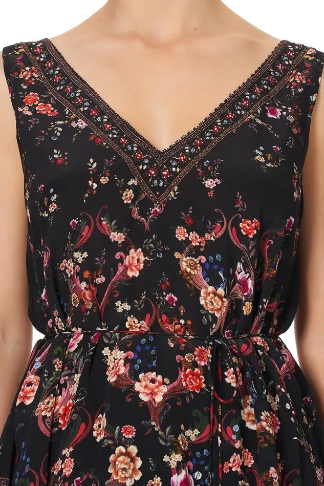 Camilla Tops Women Loose Cami With Waist Tie A Girl Like You