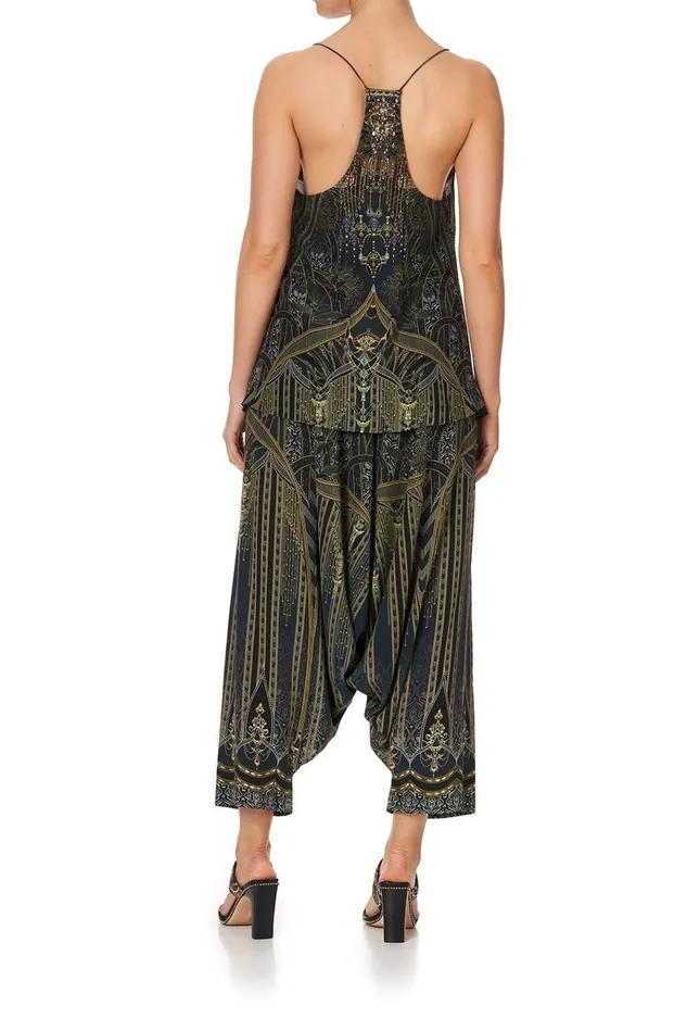 Camilla Tops Women T Back Shoestring Top Great Scott
