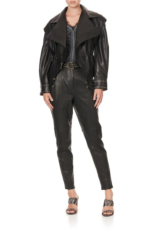 Camilla Trousers and Leggings Women Belted Trouser With Draped Side 8211 Flow Studio 54 Camilla Trousers and Leggings Women Belted Trouser With Draped Side 8211 Flow Studio 54