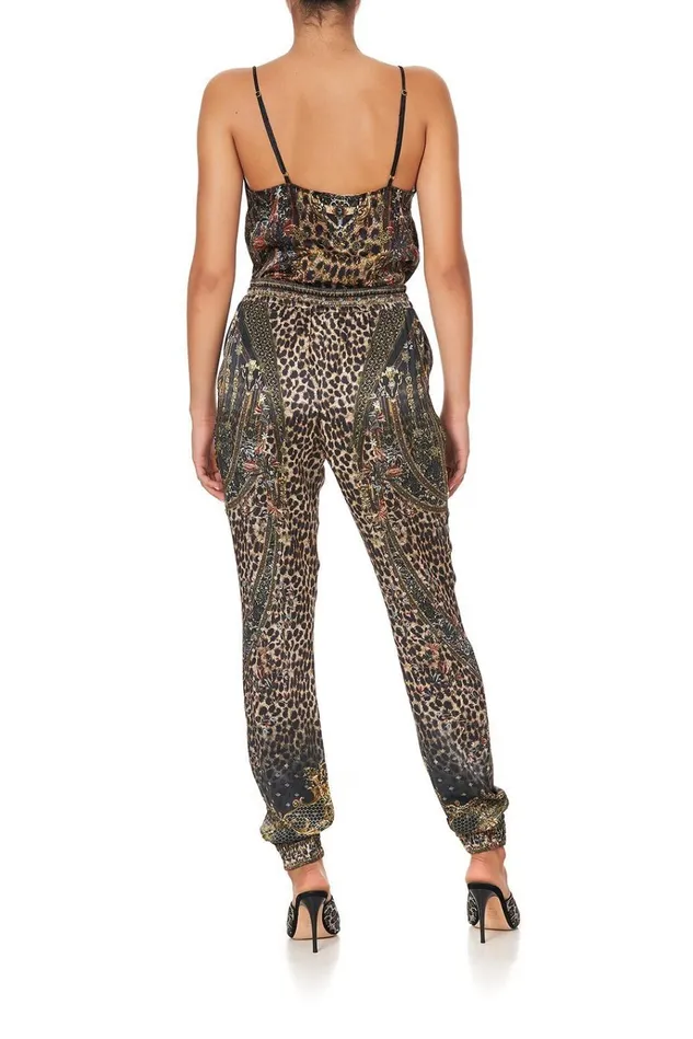 Camilla Trousers and Leggings Women Drawstring Pant With Ribbing Abingdon Palace