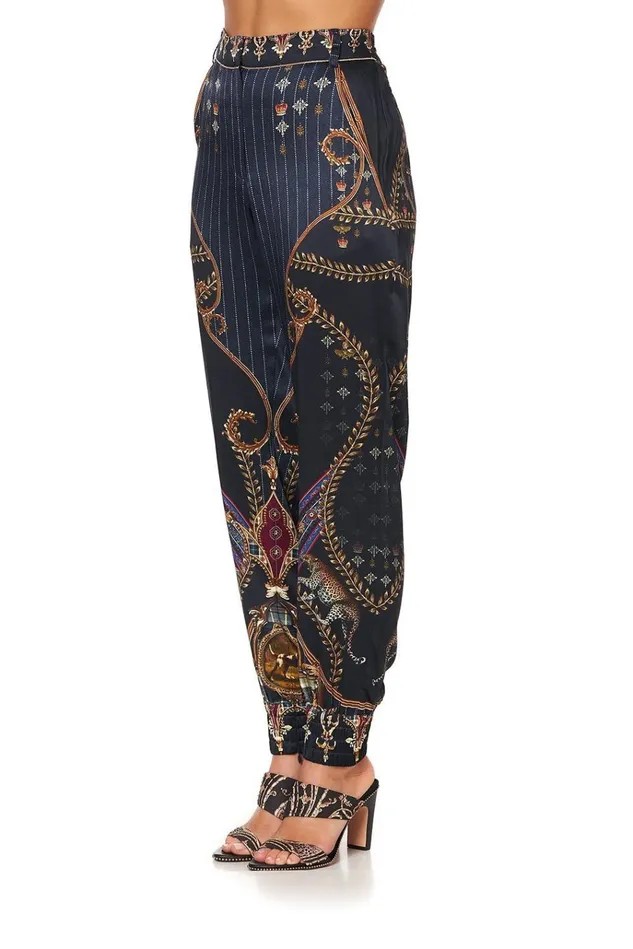 Camilla Trousers and Leggings Women Jogger With Encased Elastic Cuff Dining Hall Darling
