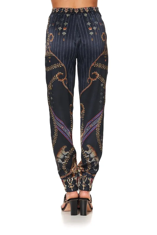 Camilla Trousers and Leggings Women Jogger With Encased Elastic Cuff Dining Hall Darling