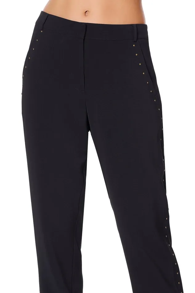 Camilla Trousers and Leggings Women Jogger With Encased Elastic Cuff Mirror Mirror