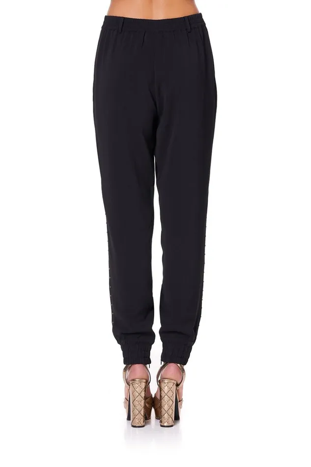 Camilla Trousers and Leggings Women Jogger With Encased Elastic Cuff Mirror Mirror