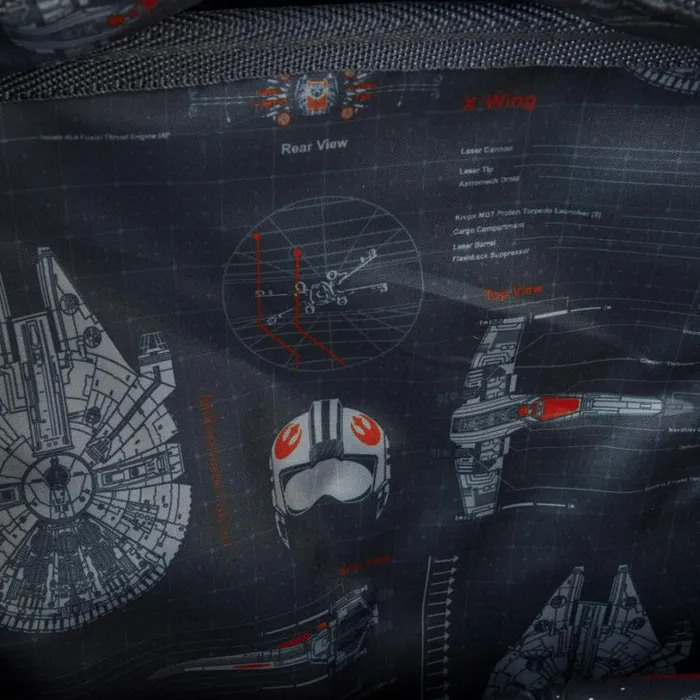 COLLECTIV Star Wars Rebel Alliance The EVRYDAY Convertible Backpack and Crossbody Bag Unisex Loungefly Backpacks COLLECTIV Star Wars Rebel Alliance The EVRYDAY Convertible Backpack and Crossbody Bag Unisex Loungefly Backpacks