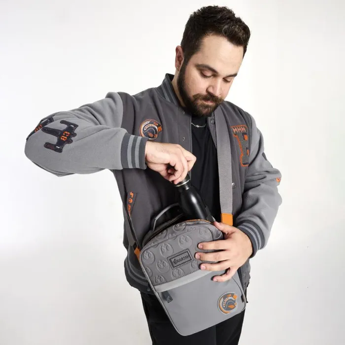 COLLECTIV Star Wars Rebel Alliance The EVRYDAY Convertible Backpack and Crossbody Bag Unisex Loungefly Backpacks COLLECTIV Star Wars Rebel Alliance The EVRYDAY Convertible Backpack and Crossbody Bag Unisex Loungefly Backpacks
