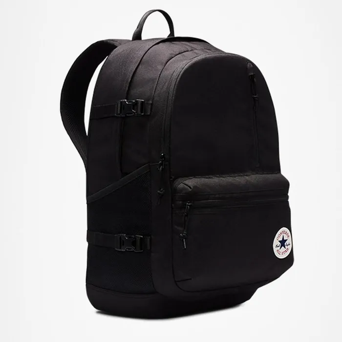 Converse Bags and Backpacks Straight Edge Backpack Converse Black 8211 MenWomen