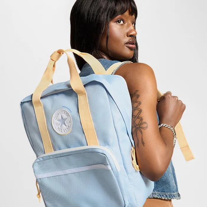 Converse Bags and Backpacks Summer Square Backpack Cloudy Daze 8211 MenWomen
