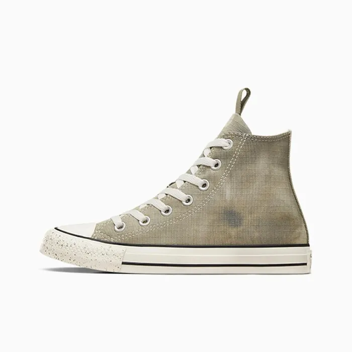Converse High Top Chuck Taylor All Star Washed Canvas Utility Greenegretblack 8211 Women