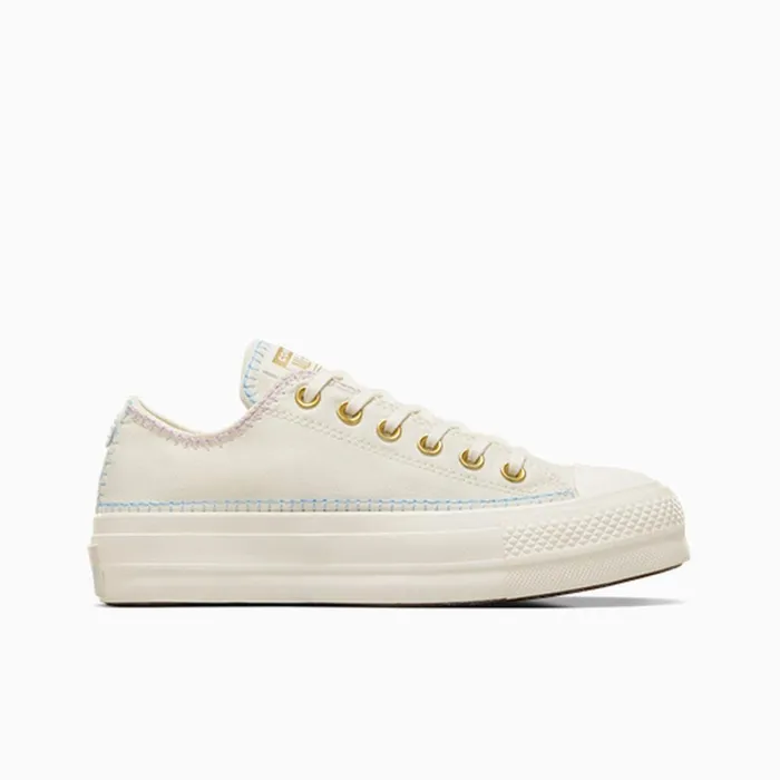 Converse Lift Platforms Chuck Taylor All Star Lift Platform Crafted Stitching Egrettrue Skygold 8211 Women Converse Lift Platforms Chuck Taylor All Star Lift Platform Crafted Stitching Egrettrue Skygold 8211 Women