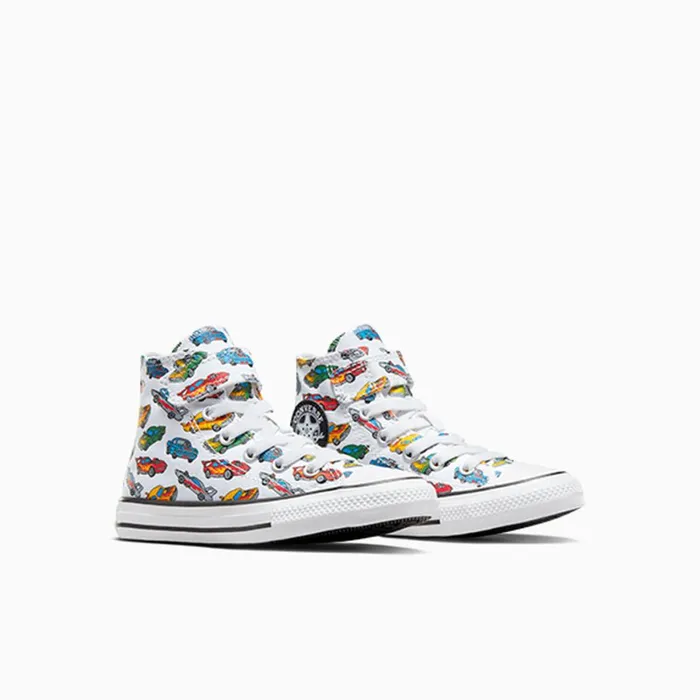 Converse Matching Sets Chuck Taylor All Star EasyOn Cars Whiteyellowred 8211 Kids