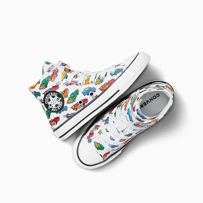 Converse Matching Sets Chuck Taylor All Star EasyOn Cars Whiteyellowred 8211 Kids