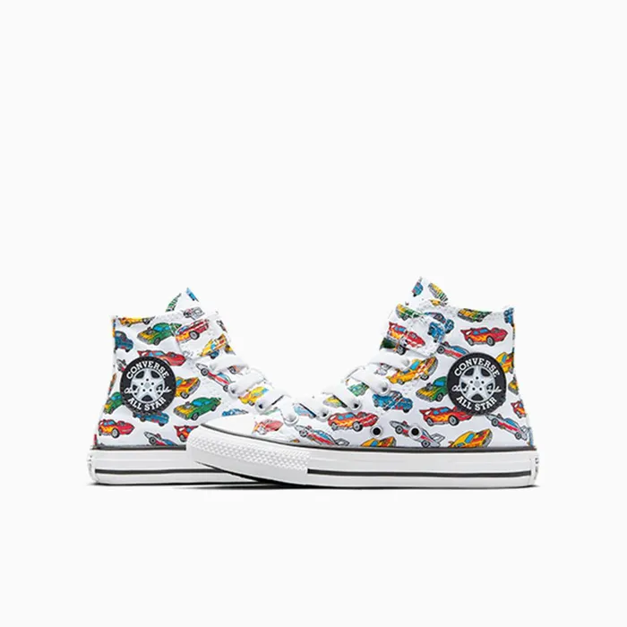 Converse Matching Sets Chuck Taylor All Star EasyOn Cars Whiteyellowred 8211 Kids