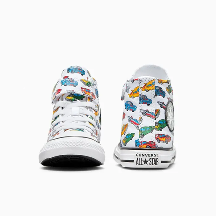 Converse Matching Sets Chuck Taylor All Star EasyOn Cars Whiteyellowred 8211 Kids
