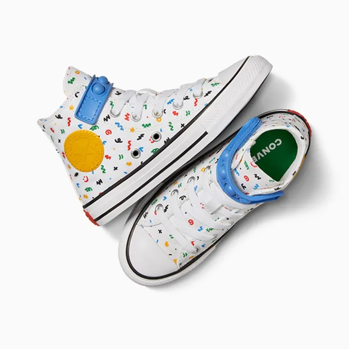 Converse Matching Sets Chuck Taylor All Star Easy On Doodles Whiteblue Slushywhite 8211 Kids