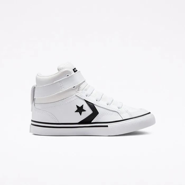 Converse Matching Sets Pro Blaze Easy On Whiteblackwhite 8211 Kids