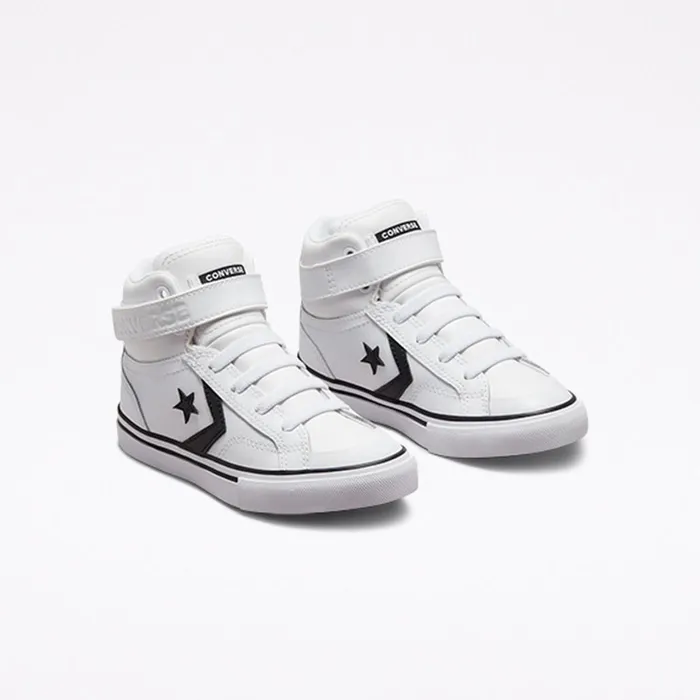 Converse Matching Sets Pro Blaze Easy On Whiteblackwhite 8211 Kids