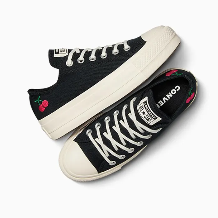 Converse Platforms Chuck Taylor All Star Lift Platform Cherries Blackegretred 8211 Women