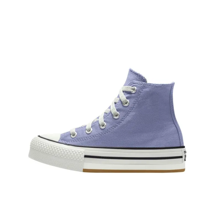 Converse Platforms Custom Chuck Taylor All Star EVA Lift Platform By You Serene Sapphire 8211 KidsWomen
