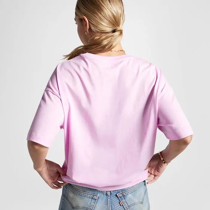 Converse Tops and Shirts Flaming Logo Oversized TShirt Stardust Lilac 8211 Women