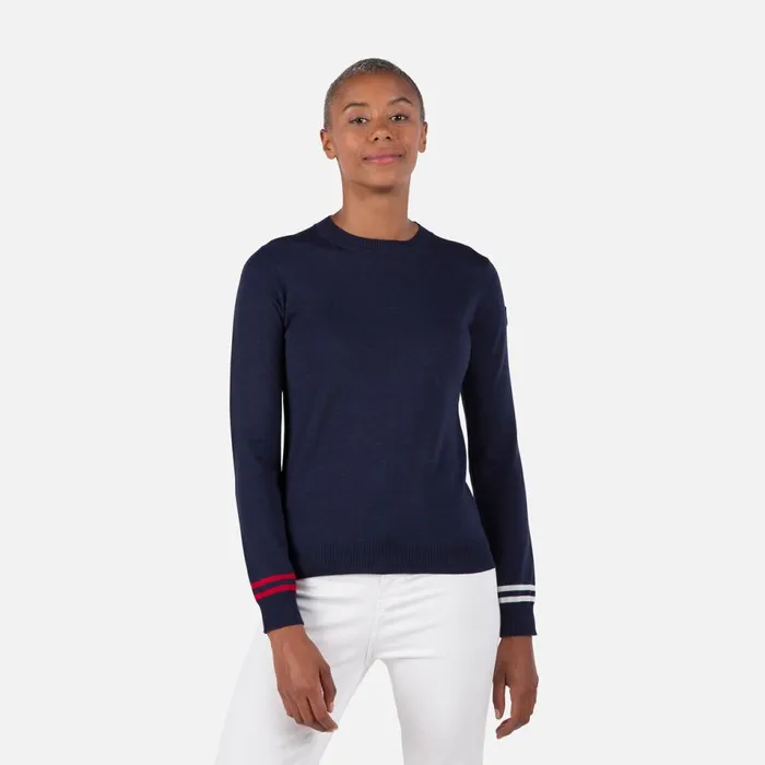 Damen Sweatshirts Und Pullover Rossignol Damenpullover Mit Rundhalsausschnitt Darknavy715 Damen Sweatshirts Und Pullover Rossignol Damenpullover Mit Rundhalsausschnitt Darknavy715