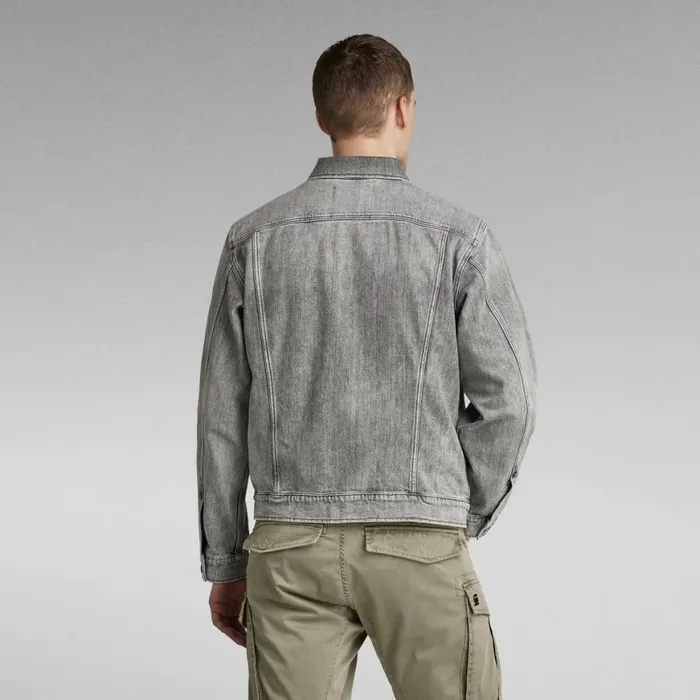 Denim Jackets MenWomen GStar RAW Unisex Arc 3D Jacket Faded Carbon