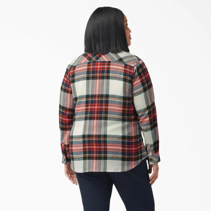 Dickies Button Up Women039s Plus Long Sleeve Plaid Flannel Shirt Molten Lava Highland Plaid Molten Lava Highland Plaid b1l 8211 Women Dickies Button Up Women039s Plus Long Sleeve Plaid Flannel Shirt Molten Lava Highland Plaid Molten Lava Highland Plaid b1l 8211 Women